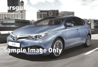 Red 2015 Toyota Corolla Hatchback Ascent Sport