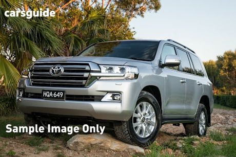 White 2019 Toyota Landcruiser Wagon Lc200 Vx (4X4)