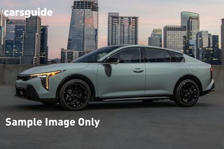 Grey 2025 Kia K4 Sedan Sport+