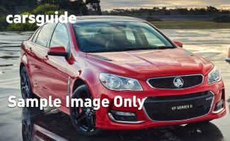 Black 2015 Holden Commodore Sedan Ss-V Redline