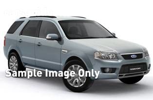 Red 2009 Ford Territory Wagon Ghia (4X4)
