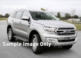 White 2016 Ford Everest Wagon Trend