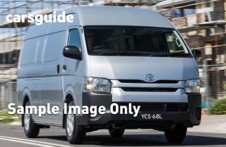 White 2017 Toyota HiAce Bus Commuter