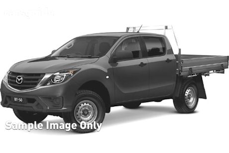White 2020 Mazda BT-50 Dual Cab Chassis Xt (4X4) (5Yr)