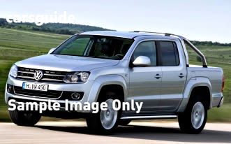 Grey 2012 Volkswagen Amarok Dual Cab Chassis Tdi400 (4X4)