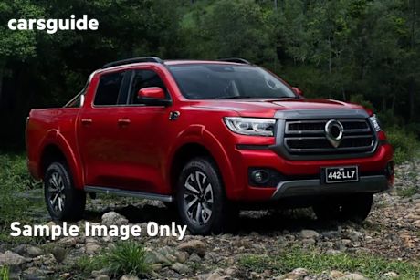 Black 2025 GWM Cannon Dual Cab Utility Vanta (4X4)