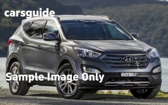 Blue 2013 Hyundai Santa FE Wagon Elite Crdi (4X4)