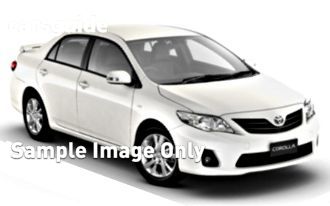 Red 2012 Toyota Corolla Sedan Ascent Sport