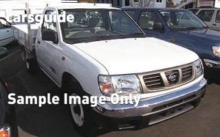 White 1997 Nissan Navara Cab Chassis Dx
