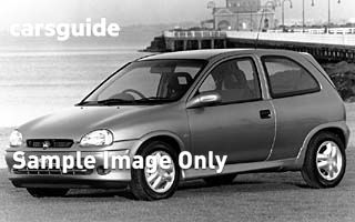 Blue 2000 Holden Barina Hatchback City Olympic Edition