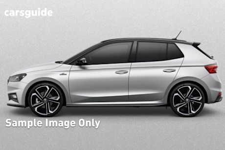 Red 2025 Skoda Fabia Hatchback Monte Carlo 110Tsi