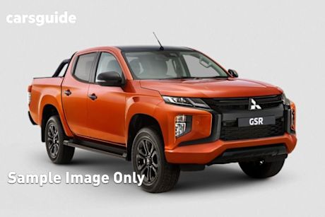 Grey 2024 Mitsubishi Triton Double Cab Pick Up Gsr (4X4)