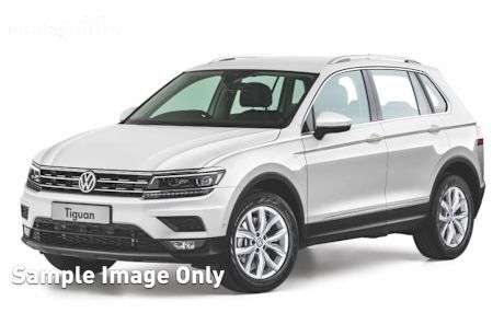 White 2019 Volkswagen Tiguan Wagon 110 Tsi Trendline