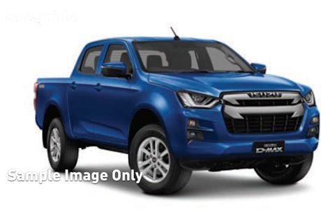 Black 2021 Isuzu D-MAX Crew Cab Utility Sx (4X4)