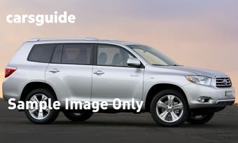 Black 2008 Toyota Kluger Wagon Grande (4X4)