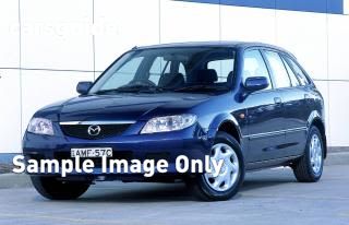 White 2002 Mazda 323 Hatchback Astina