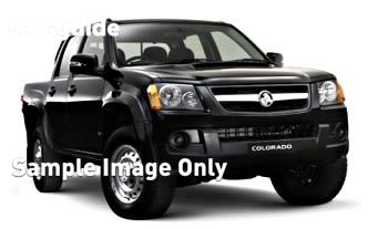 White 2009 Holden Colorado Crew Cab Pickup Lx (4X2)