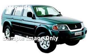 White 2004 Mitsubishi Challenger Wagon (4X4)