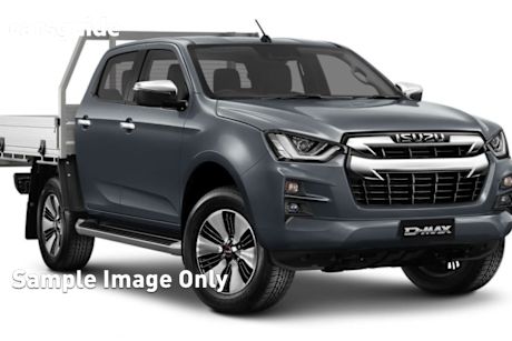 White 2021 Isuzu D-MAX Crew Cab Chassis Ls-U (4X4)