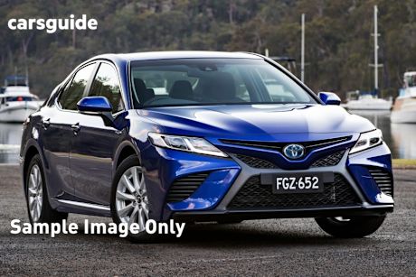 Silver 2021 Toyota Camry Sedan Ascent Sport Hybrid