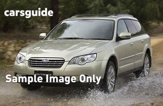 Blue 2007 Subaru Outback Wagon 2.5I
