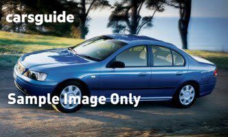 Red 2005 Ford Falcon Sedan Xt