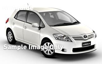 White 2011 Toyota Corolla Hatchback Ascent