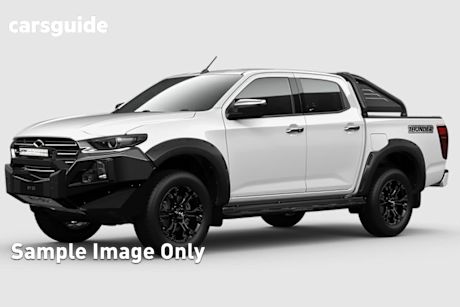 White 2022 Mazda BT-50 Dual Cab Pick-up Thunder (4X4)