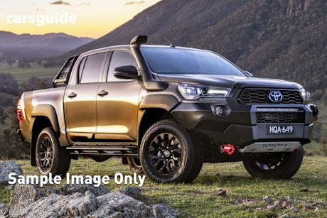 White 2021 Toyota Hilux Double Cab Pick Up Rugged X (4X4)
