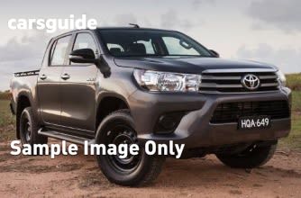 Silver 2018 Toyota Hilux Dual Cab Utility Sr (4X4)