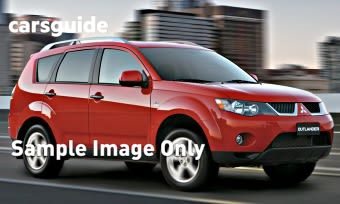 Beige 2008 Mitsubishi Outlander Wagon Vr Limited Edition (7 Seat)