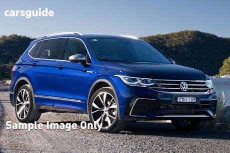 Silver 2023 Volkswagen Tiguan Wagon Allspace 162Tsi R-Line