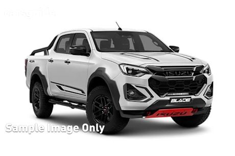 White 2025 Isuzu D-MAX Crew Cab Utility Blade