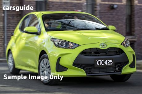 White 2020 Toyota Yaris Hatchback Ascent Sport