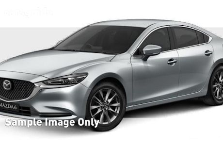 Grey 2022 Mazda 6 Sedan Sport