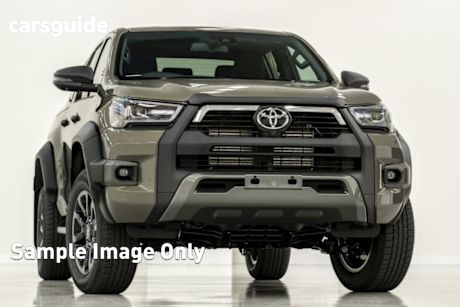 Black 2023 Toyota Hilux Double Cab Pick Up Rogue (4X4)
