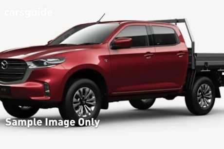 White 2020 Mazda BT-50 Dual Cab Chassis Xt (4X4)