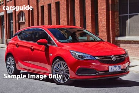 White 2019 Holden Astra Hatchback Rs
