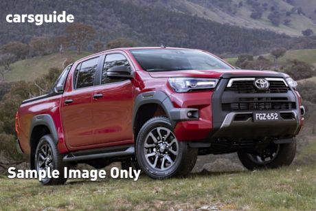 White 2021 Toyota Hilux Double Cab Pick Up Rogue (4X4)