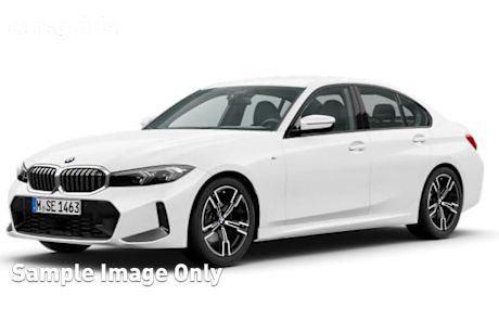 Blue 2025 BMW 330I Sedan