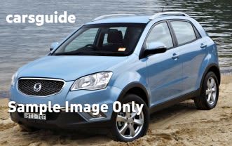 Black 2014 Ssangyong Korando Wagon Sx