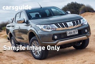 Blue 2016 Mitsubishi Triton Dual Cab Utility Gls (4X4)