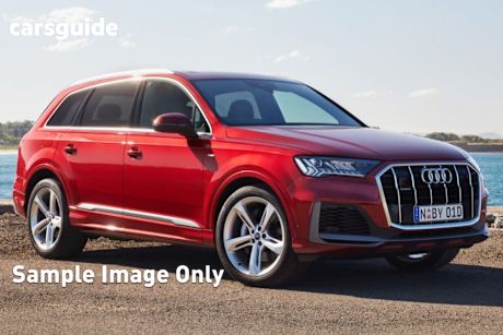 White 2020 Audi Q7 Wagon 50 Tdi Quattro S Line (Hybrid)