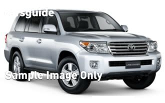 White 2014 Toyota Landcruiser Wagon Vx (4X4)