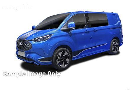 White 2025 Ford Transit Custom Dual Cab Van Sport Dciv (Lwb)