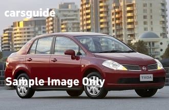 Black 2007 Nissan Tiida Sedan St