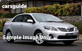 Blue 2011 Toyota Corolla Sedan Ultima
