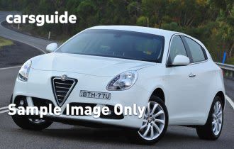 Black 2014 Alfa Romeo Giulietta Hatchback Progression 1.4