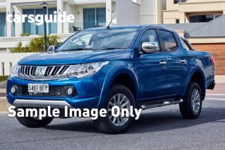 Blue 2015 Mitsubishi Triton Dual Cab Utility Exceed (4X4)