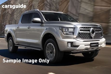 Silver 2025 GWM Cannon Alpha Dual Cab Utility Ultra Phev (4X4)